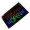 Ultra Bright LED Neon Open Light Sign Business Flashing Lamp Board with ON/OFF